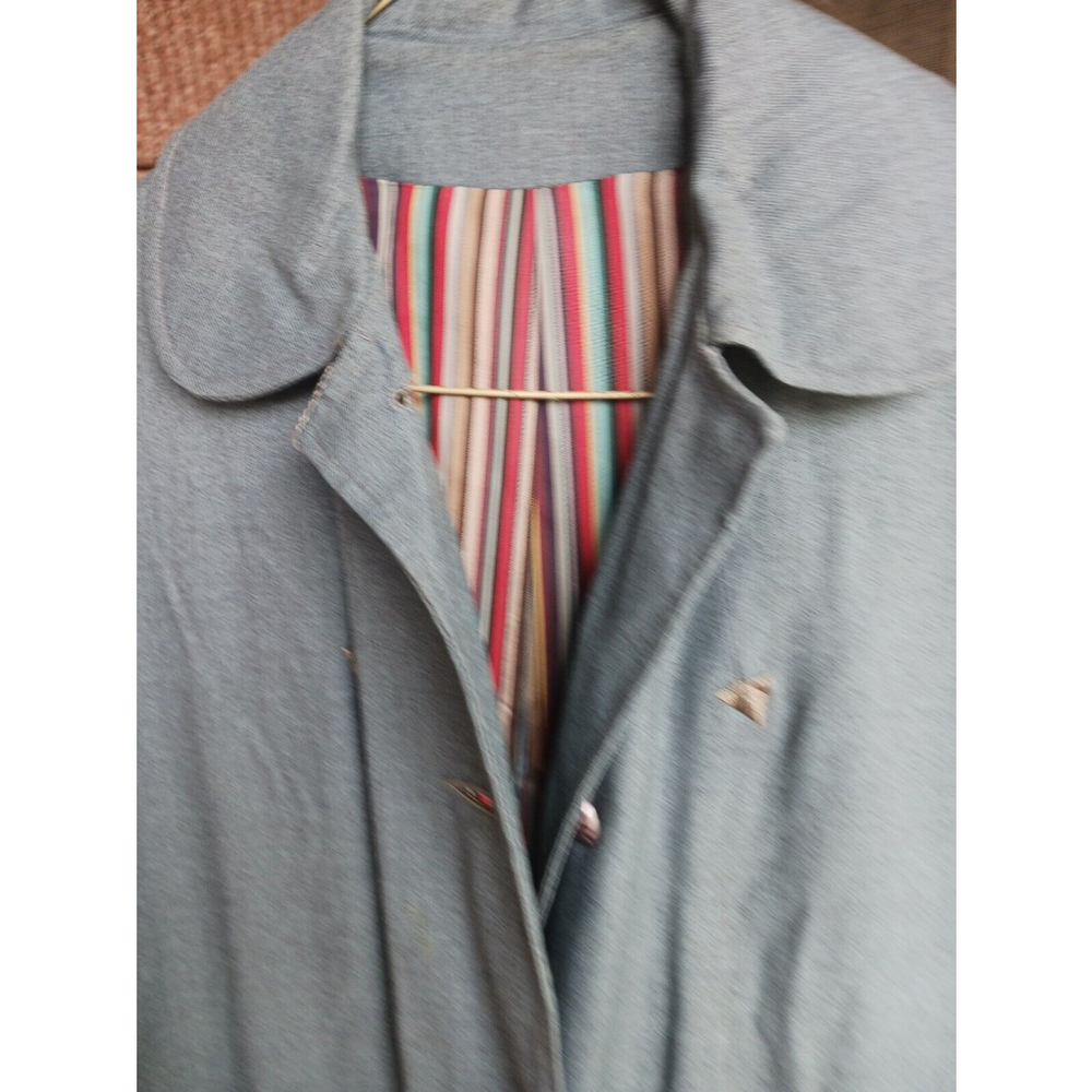Vintage 365 by All State Blue Denim Long Jacket - Picture 3 of 6